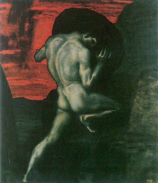 Sisyphus by Franz Stuck